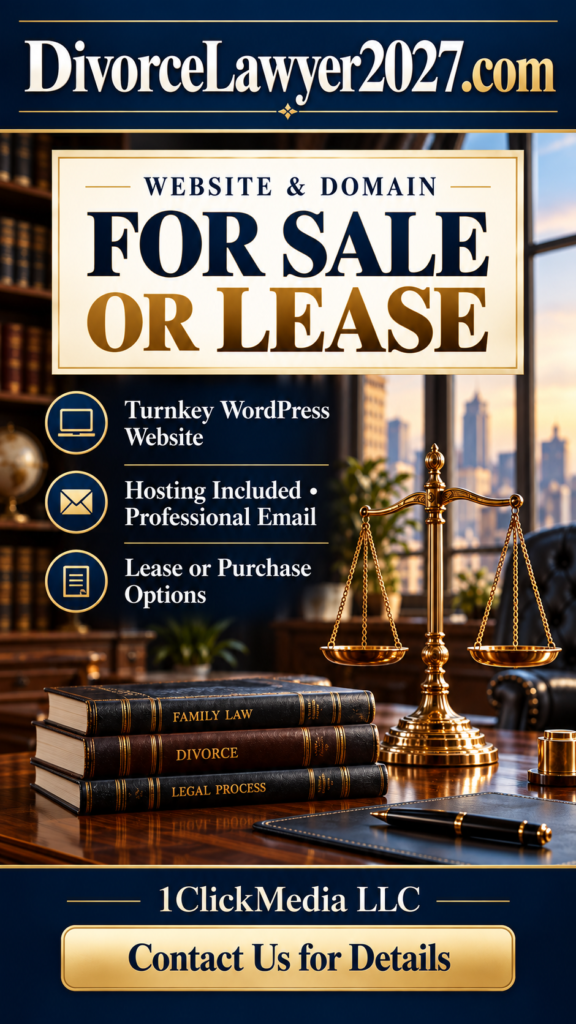 Navy Gold Law Website Sale Graphic